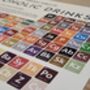 Periodic Table Of Alcoholic Drinks Art Print, thumbnail 7 of 8