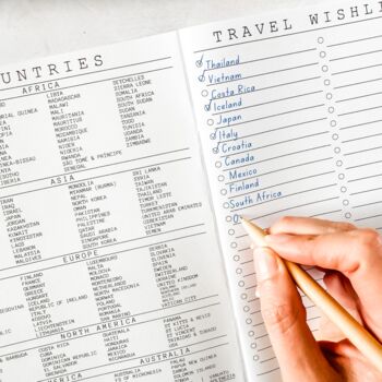 Travel And Adventure Journal | Holiday Planner, 7 of 8