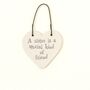 Special Sister Wooden Heart Hanging Sign, thumbnail 5 of 5
