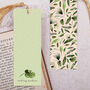 Tropical Palms Bookmark With Coloured Tassel, thumbnail 2 of 3