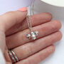 Silver Bee Necklace, thumbnail 2 of 3