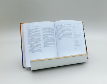 Modern Book Stand / Kitchen Cookbook Stand, 4 of 12