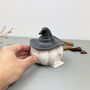 Black And White Halloween Pumpkin Bowl, thumbnail 11 of 12
