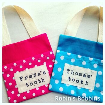 Personalised Tooth Fairy Bag, 5 of 11