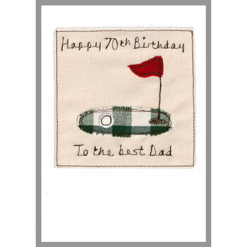 Personalised Golf Card For Birthday Or Retirement, 12 of 12