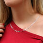 Sterling Silver Sparkle Star Necklace, thumbnail 2 of 4