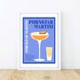 Pornstar Martini Cocktail Print, thumbnail 7 of 7