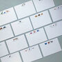 Personalised Daisy Correspondence Cards / Notelets, thumbnail 5 of 7