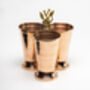 Handmade Solid Copper Pencil Holder, thumbnail 2 of 8