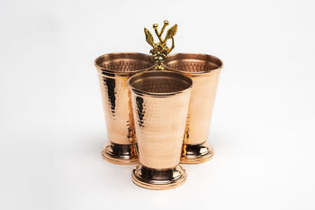 Handmade Solid Copper Pencil Holder, 2 of 8