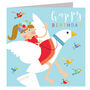 Glittery Dove Birthday Card, thumbnail 2 of 5