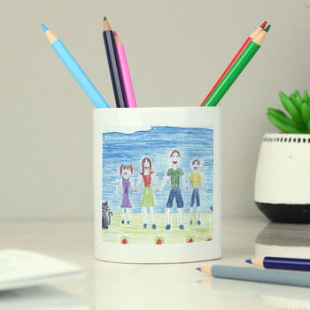Personalised Childrens Drawing Photo Storage Pot, 6 of 12