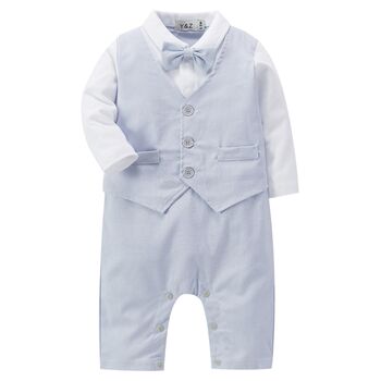 Baby Boy Wedding Christening All In One Outfit By baby magic dress ...
