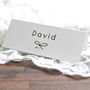 Tying The Knot Wedding Place Cards, thumbnail 2 of 8