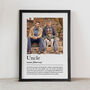 Personalised Uncle Print, Gift For Uncle, thumbnail 4 of 6