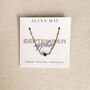 September Birthstone Sapphire Gold Bracelet, thumbnail 2 of 4