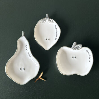 East Of India Porcelain Lemon Dish, 4 of 4