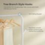 Clothes Rail Metal Frame Single Clothes Hanging Rail, thumbnail 7 of 12