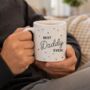 Personalised Scattered Star Best Daddy Ever Mug, thumbnail 1 of 3