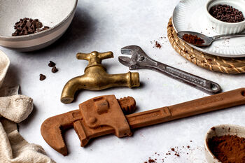 Plumber Diy Chocolate Gift Box Tools Set + Personalise, 2 of 9