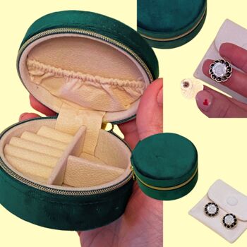 Emerald Green Jewellery Giftbox Set With Earrings, 4 of 8