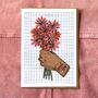 Flower Bouquet Card, thumbnail 2 of 4