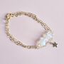 Opalite Star Charm Bracelet Taylor Swift Inspired, thumbnail 3 of 8