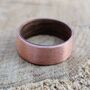 European Walnut And Copper Ring, thumbnail 6 of 8