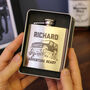 Personalised Truck Hip Flask Tin With Matching Tin, thumbnail 5 of 6