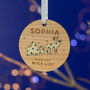 Personalised Nice List Christmas Bauble, thumbnail 1 of 3