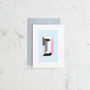 Pack Of Five X Blank Monogram Card Sets, thumbnail 5 of 12
