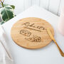 Personalised Engraved Wooden Cheeseboard, thumbnail 2 of 2