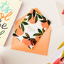 Have The Sweetest Day Peach Birthday Card A6, thumbnail 1 of 5