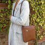 Women's Leather Shoulder Bag, Cross Body Bag, thumbnail 2 of 6