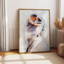 Wedding Portrait Gift Print, thumbnail 3 of 9