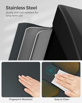 Triple Kitchen Waste Sorting Bin With Pedals, 7 of 8