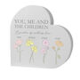 Personalised Flower Of Month Family Heart, thumbnail 5 of 8
