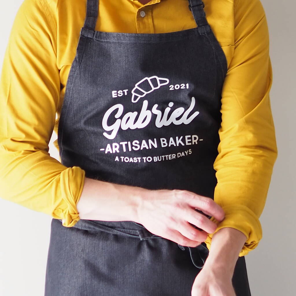 Personalised Bakers Kitchen Apron, 1 of 10