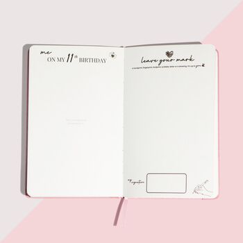 Pink 1st To 18th Birthday Interview Memory Book, 4 of 8