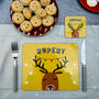 Christmas Coaster With Reindeer, thumbnail 3 of 4