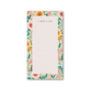 To Do List Notepad, Jotter Bright Flowers Design, thumbnail 1 of 8