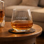 Gifts For Men Engraved Whisky Glass For Him, thumbnail 2 of 5