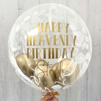 Personalised Patterned Xl Bubble Balloon For All Occasions, 4 of 11