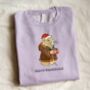 Personalised 'Cappy Christmas' Capybara Jumper, thumbnail 5 of 6