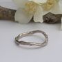 Shaped Twig Wedding Ring, Solid Gold Organic Ring, thumbnail 6 of 9