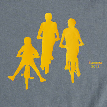 Your Family Adventure Custom Cycling T Shirt, 5 of 10