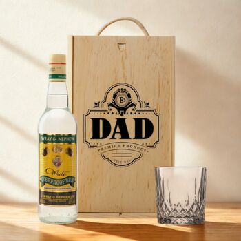 Best Dad Rum Gift Set With Custom Lid, 3 of 12