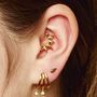 Rebel Daith Hoop Single Earring, thumbnail 1 of 6