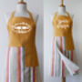 Personalised Quality Cotton Apron, thumbnail 8 of 12