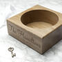 Personalised Solid Oak Champagne Holder, thumbnail 6 of 8